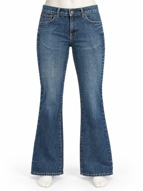 BDG Urban Outfitters Low Rise Flare Jeans Womens 30 Blue Denim Y2K
